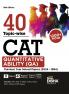 40 Topic-wise CAT Quantitative Ability (QA) Previous Year Solved Papers (2024 - 1994) 18th edition | Previous Year Questions PYQs