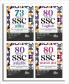 Combo (set of 4 Books) 80 Topic-wise 2025 - 2010 SSC Ganit English Tarkshakti & Samanya Gyan Previous Year Solved Papers - CGL (Tier I & II) CHSL (Tier I & II) MTS CPO & Stenographer 6th Edition