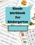 Blends Workbook For Kindergarten: Best Blends Learning Book With Sentences