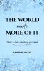 The world needs more of it