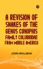 A Revision of Snakes of the Genus Conophis (Family Colubridae from Middle America)