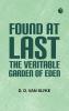 Found at Last: the Veritable Garden of Eden