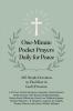 One-Minute Pocket Prayers Daily for Peace: 365 Simple Devotions to Find Rest in God’s Presence