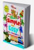 Simple and Easy Colouring Book