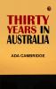 Thirty Years in Australia
