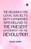 The religious and loyal subject's duty considered: with regard to the present Government and the Revolution