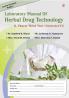 Laboratory Manual Of Herbal Drug Technology B. Pharm Third Year (Semester-VI)