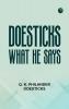 Doesticks: What He Says
