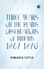 Three Years on the Plains: Observations of Indians 1867-1870