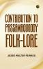Contribution to Passamaquoddy Folk-Lore