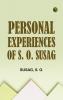 Personal Experiences of S. O. Susag