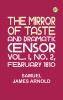 The Mirror of Taste and Dramatic Censor Vol. I No. 2 February 1810