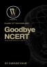 Goodbye Ncert:From confusion to confidence