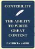 CONTEBILITY - THE ABILITY TO WRITE GREAT CONTENT