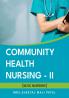 Community Health Nursing II (M.Sc Nursing)