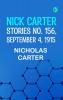 Nick Carter Stories No. 156 September 4 1915