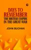 Days to Remember: The British Empire in the Great War