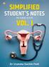 Simplified Student's Notes: In Obs/gyn VOL I