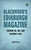 Blackwood's Edinburgh Magazine  Volume 66  No. 408  October 1849
