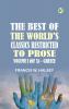 The Best of the World's Classics Restricted to prose. Volume I (of X) - Greece