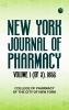 New York Journal of Pharmacy Volume 1 (of 3) 1852
