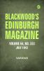 Blackwood's Edinburgh Magazine -- Volume 54  No. 333  July 1843