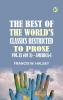 The Best of the World's Classics Restricted to Prose Vol. IX (of X) - America - I