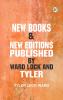New Books   New Editions  Published by Ward  Lock  and Tyler