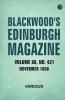 Blackwood's Edinburgh Magazine  Volume 68  No. 421  November 1850