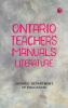 Ontario Teachers' Manuals: Literature