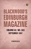 Blackwood's Edinburgh Magazine Volume 62 No 383 September 1847