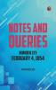 Notes and Queries Number 223 February 4 1854