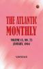 The Atlantic Monthly Volume 13 No. 75 January 1864