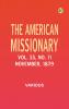 The American Missionary -- Volume 33 No. 11 November 1879