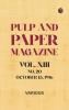 Pulp and Paper Magazine Vol. XIII No. 20 October 15 1916