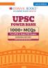 Oswaal UPSC Power Bank:1000+ MCQs for UPSC and State PSCs Exams Modern History