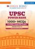 Oswaal UPSC Power Bank:1000+ MCQs for UPSC and State PSCs Exams Indian Polity