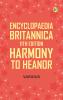 Encyclopaedia Britannica 11th Edition Harmony to Heanor