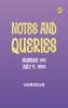 Notes and Queries Number 193 July 9 1853