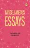 Miscellaneous Essays