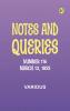 Notes and Queries Number 176 March 12 1853