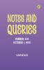 Notes and Queries Number 205 October 1 1853