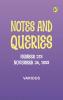 Notes and Queries Number 213 November 26 1853