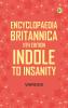 Encyclopaedia Britannica 11th Edition Indole to Insanity