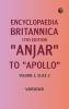 Encyclopaedia Britannica 11th Edition Anjar to Apollo Volume 2 Slice 2