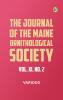 The Journal of the Maine Ornithological Society Vol. XI. No. 2