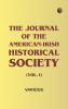 The Journal of the American-Irish Historical Society (Vol. I)