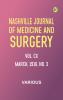 Nashville Journal of Medicine and Surgery Vol. CX. March 1916. No. 3