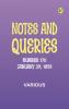Notes and Queries Number 170 January 29 1853