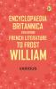 Encyclopaedia Britannica 11th Edition French Literature to Frost William